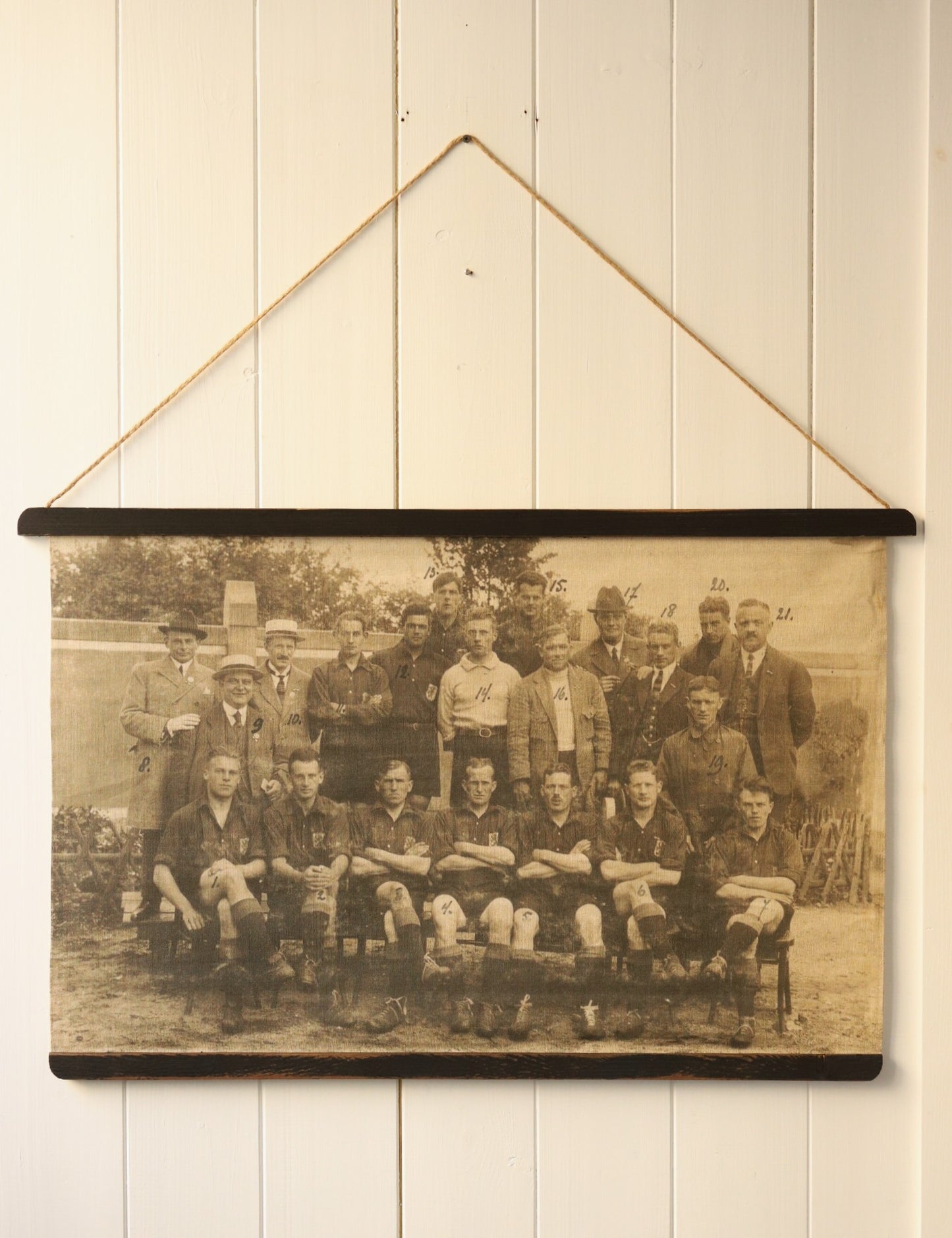 Vanast fotost poster tekstiilil