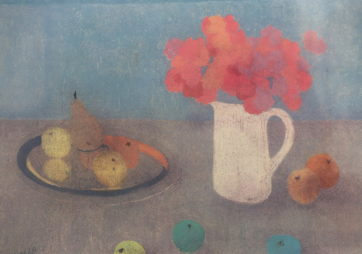 Bernard Myersi kunstiplakat raamis