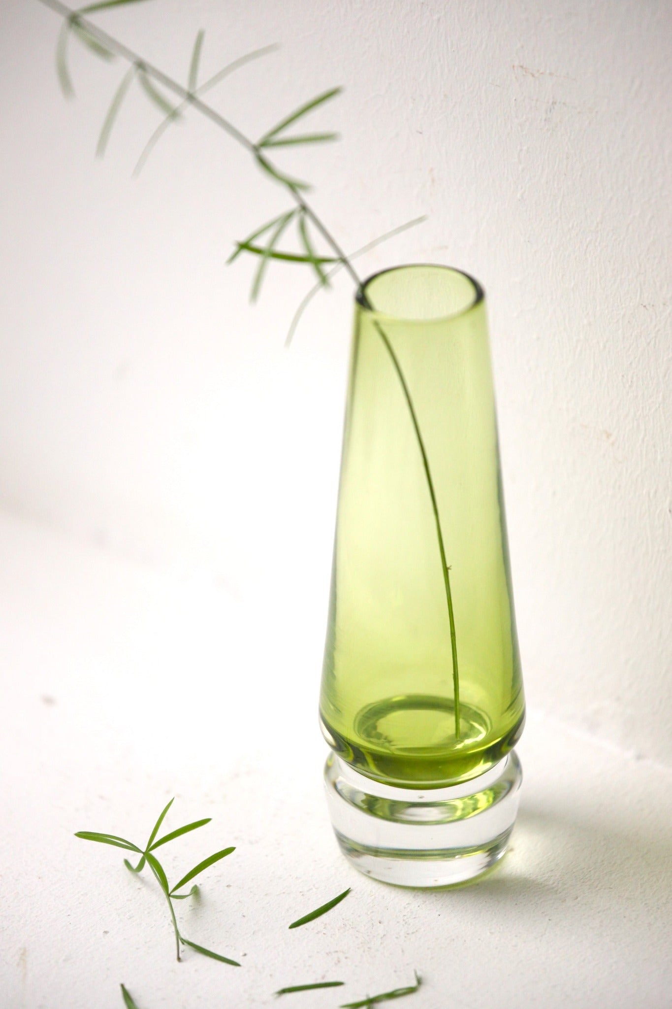 Small glass vase