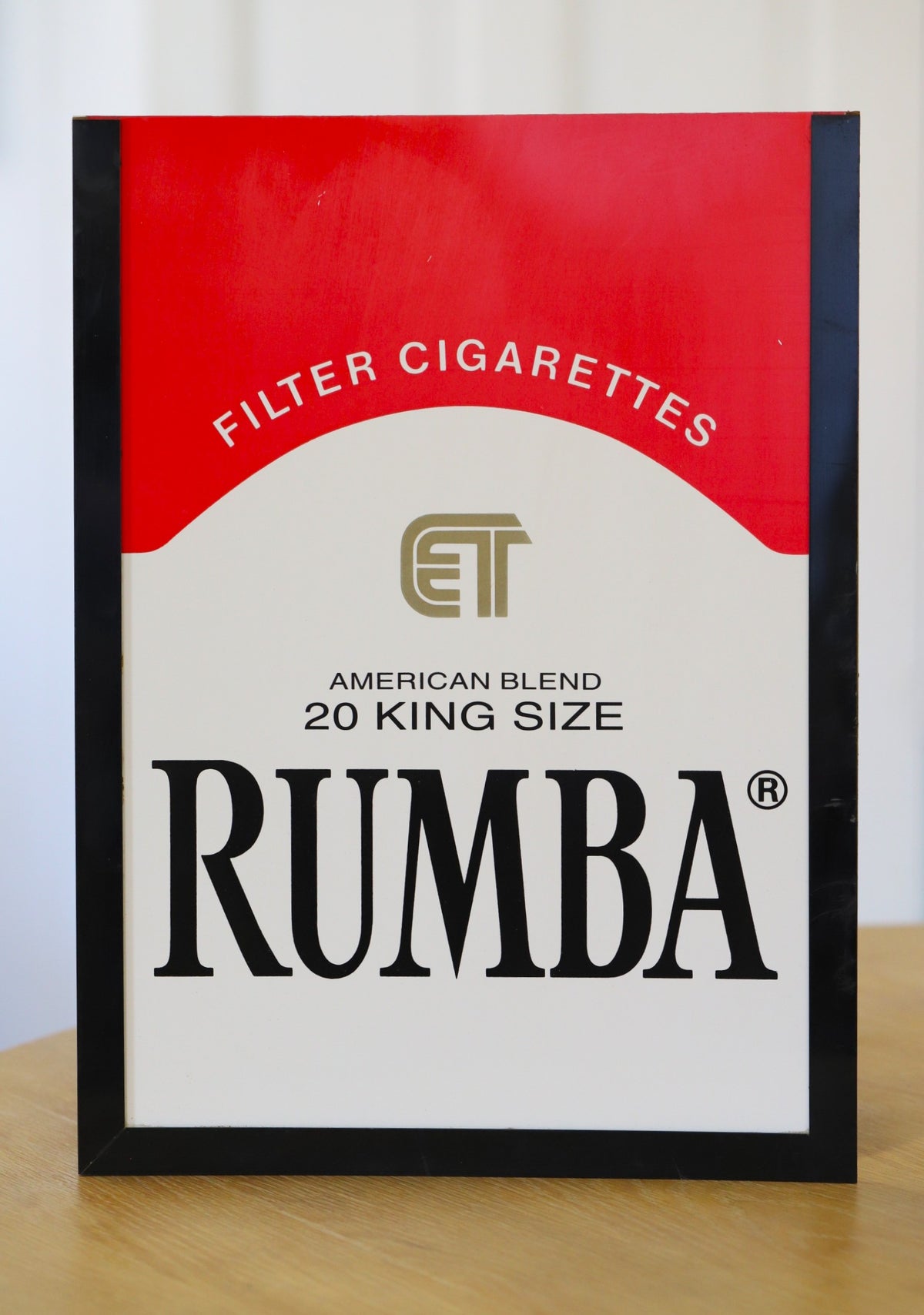 Valgusreklaami silt Rumba