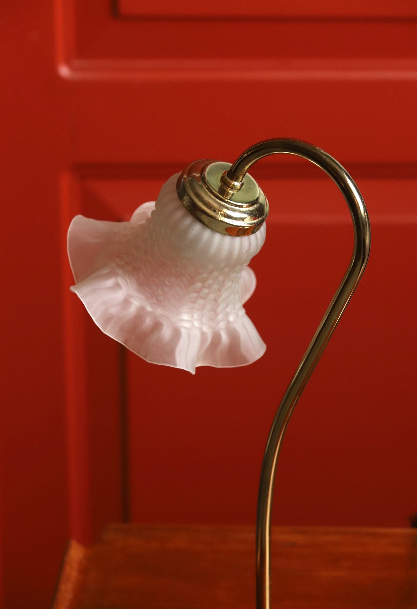 Klaaskupliga laualamp