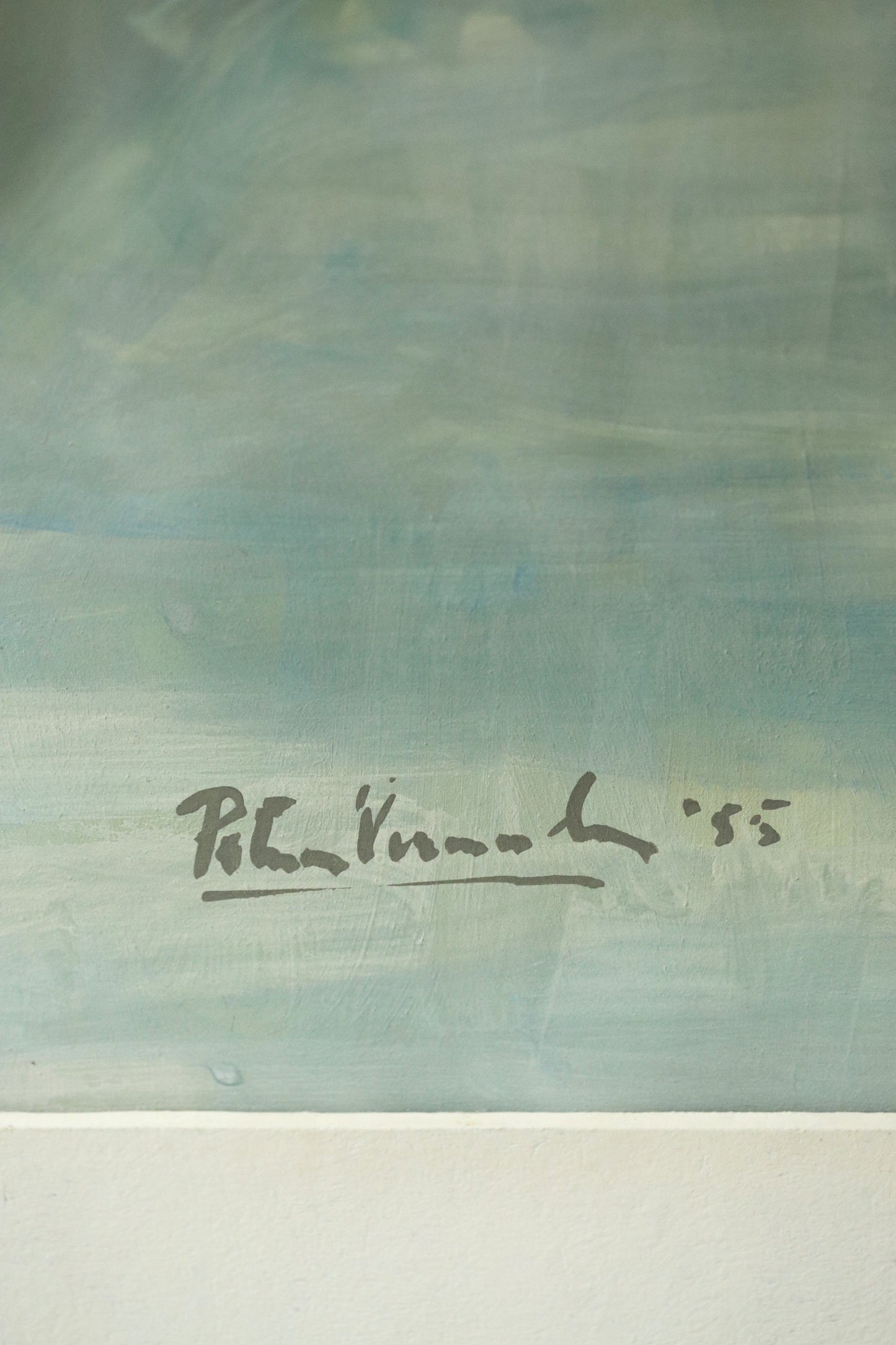 Suur lillemaal/signeeritud