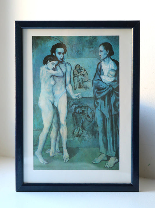 Picasso repro puitraamis
