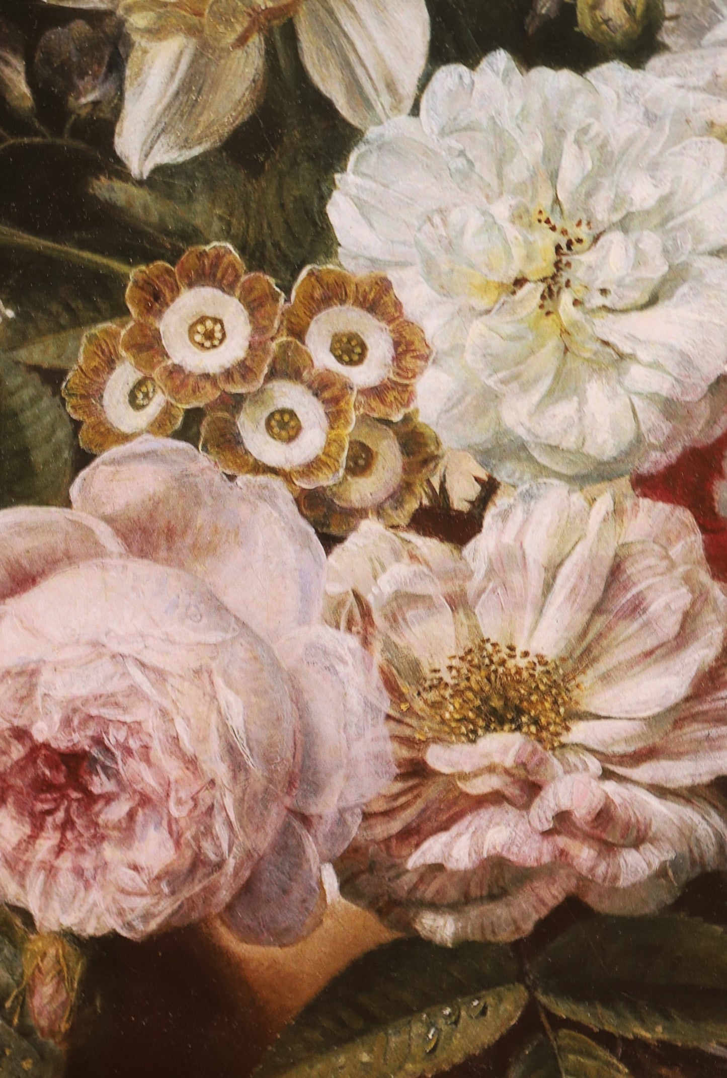 Seinapannoo lilledega