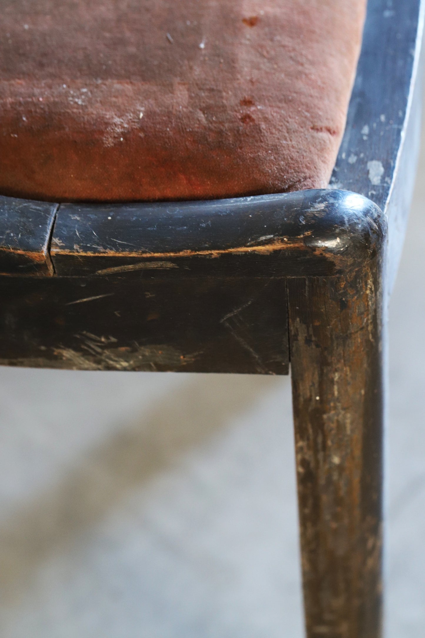 Mahagonist eboniseeritud gondeltüüpi toolid/ Belgia art deco / restaureerimiseks